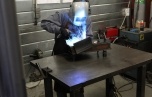 Soudage MIG-MAG d'un Support