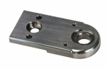 Fraisage numérique d'une pièce en Z3CN18-10 (ou  304L) - Dim. Brut: 30 Ep 8 Lg 65 mm