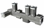 Fraisage numérique d'une fonderie en Fonte FGL250 - Dim. Brut: 200 x 120 Lg 900 mm